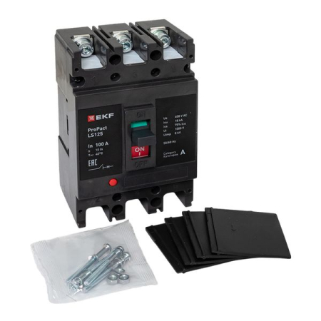 Автоматический выключатель LS125 18кА 3P 100А ProPact EKF