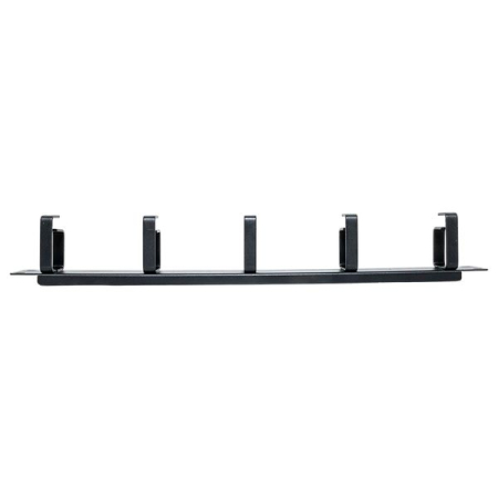 Кабельный органайзер TERACOM PRO 1U 5 колец чёрный