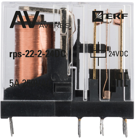 РП slim 22/2 5A 24В DC EKF AVERES