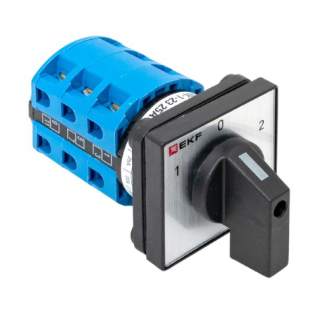 Переключатель кулачковый ПК-1-23 25А 3P "1-0-2" EKF PROxima