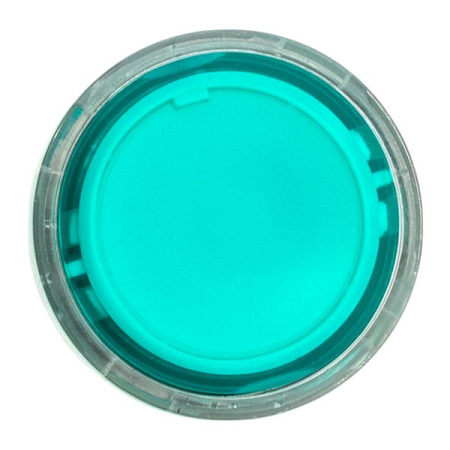 Исполнительный механизм кнопки XB4 зеленый плоский возвратный без фиксации, с подсветкой IP65 EKF