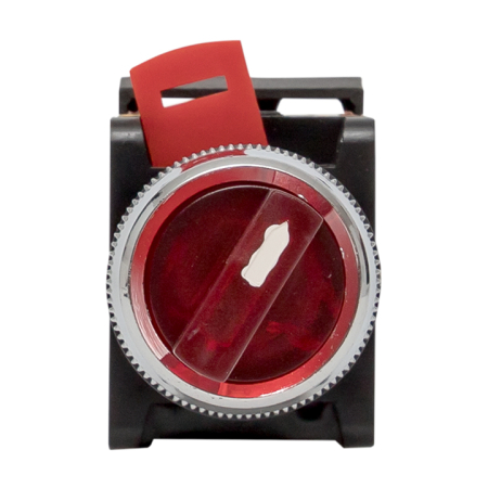 Переключатель ANC-22 2P красный с подсветкой 220В NO+NC EKF PROxima