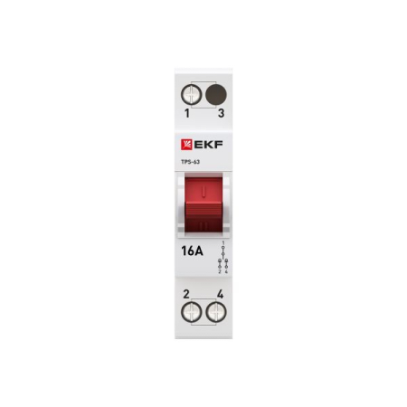 Трехпозиционный переключатель ТПС-63 1P 16А EKF PROxima