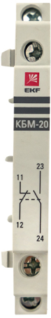 Контакт боковой дополнительный КБМ-20 2NO для КМ EKF PROxima