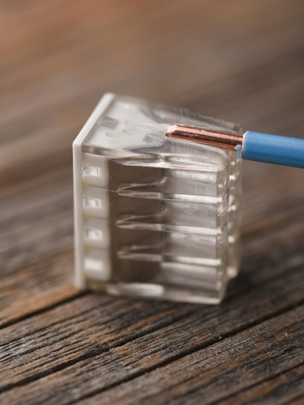 Строительно-монтажная клемма СМК 2273-248 (с пастой) 8 отверстий 0,5-2.5мм2 (50шт.) EKF PROxima