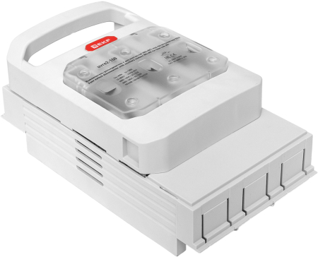 Выключатель-разъединитель УВРЭ v2 160А с дополнительным контактом (NO+NC) откидного типа под предохранители ППН (габ.00) EKF