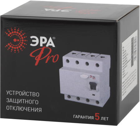 УЗО ВД1-63S Селективное 3P+N 40А 100mA NO-902-155 ЭРА Pro