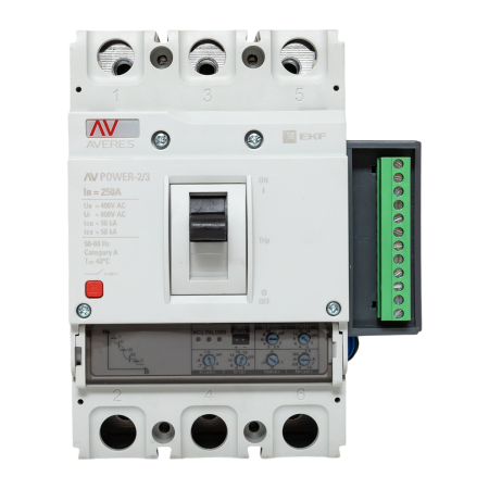 Автоматический выключатель AV POWER-2/3 250А 50kA ETU2.2