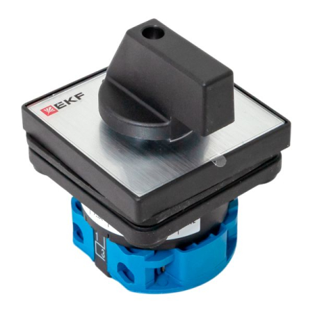 Переключатель кулачковый ПК-1-31 10А 1P «1-2» IP65 EKF