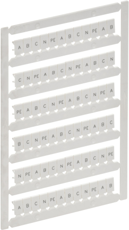 ARMAFIX Маркер для CTS/CP 4мм2 "A; B; C; N; PE" IEK