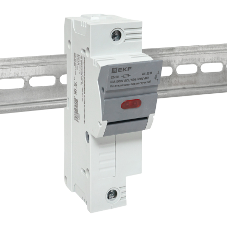 Предохранитель-разъединитель DF 22х58 1Р (тип ПВЦ)  EKF