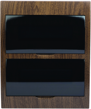 Щит распределительный навесной ЩРН-П-24 темное дерево IP41 EKF PROxima