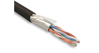 FTP-P-5е 4х2х24 AWG (ELTROS) Cu (в п/э) внешний (305м)