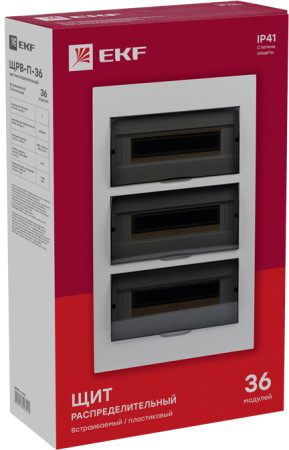 Щит распред. встраиваемый ЩРВ-П-36 IP41 EKF PROxima