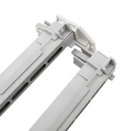 Держатель двойной для установки шин N/PE (без шин)