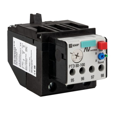 Реле тепловое РТЭ 80-100 20-32А EKF  AVERES