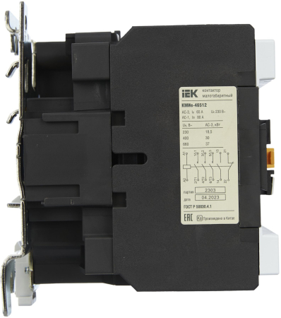 Контактор КМИе-46512 65А 230В/АС3 1NO;1NC GENERICA