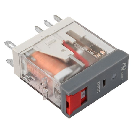 Реле промежуточное с кнопкой и мех. Индикацией RPAt 22/2 8A 230В AC EKF AVERES