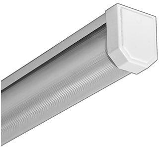 Светильник люминесцентный ЛПО01-1х18-001  Кристалл