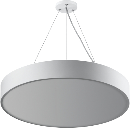 SPO-132-W-40K-088  Светильник LED ЭРА Geometria SPO-132-W-40K-088 Ring 88Вт 4000К 6000Лм IP40 800*80 белый подвесной драйвер внутри
