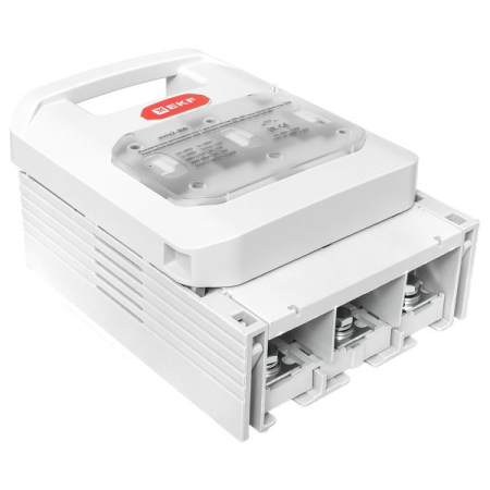 Выключатель-разъединитель УВРЭ v2 400А с дополнительным контактом (NO+NC) откидного типа под предохранители ППН (габ.2) EKF