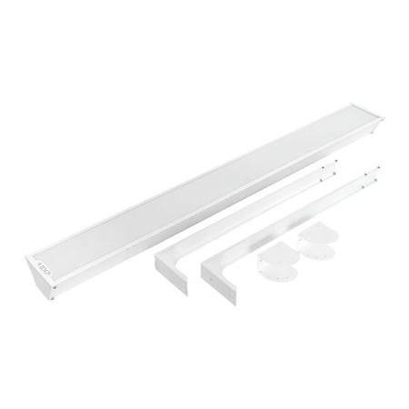 Светильник для школьной доски ДБО-1000 Опал 4000К 1100х120х70 IP40 EKF