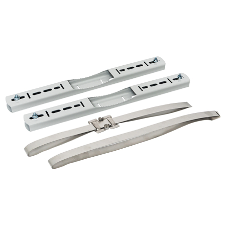 Комплект крепления на столб монтажной полосой (ширина шкафа до 400 мм) EKF Basic