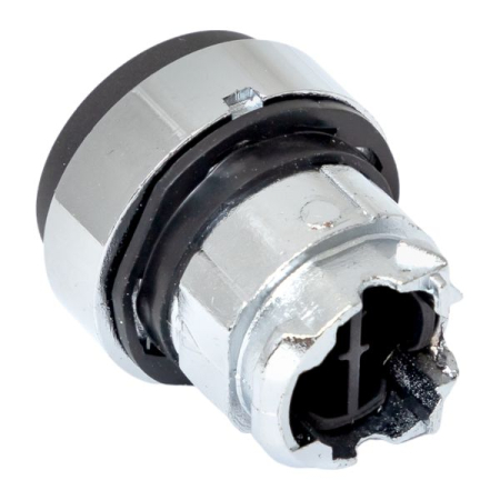 Исполнительный механизм кнопки XB4 черный выпирающая  возвратный без фиксации, без подсветки EKF PROxima