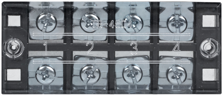 Терминал клеммный TB-4504 до 4,5 мм2 45A 4 клеммные пары EKF PROxima