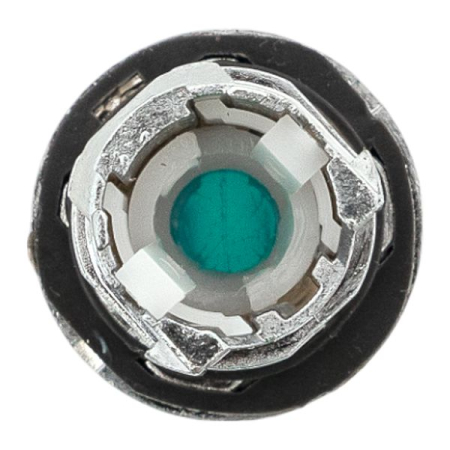 Исполнительный механизм переключателя ХB4 зеленый на 2 положения с фиксацией, с подсветкой с короткой ручкой IP65 EKF