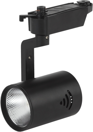 Светильник TR1 - 10 BK Трековый  ЭРА 10Вт черный COB