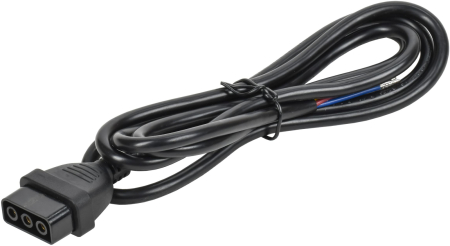 PRO Кабель пит. 1,5м черн. для PRO светильника LED лин. IEK
