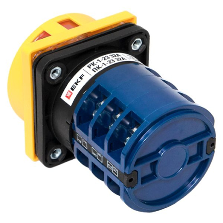 Переключатель кулачковый ПК-1-23 32А 3P "1-0-2" с блокировкой IP65 EKF PROxima
