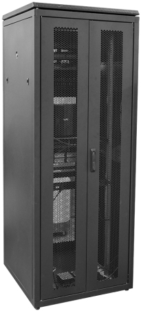 ITK LINEA N 47U 800х800мм распашн. перф. дв. задн. перф. чер