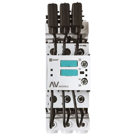 Контактор для конденсатора КМЭК 30 кВАр 230В 1NО EKF AVERES