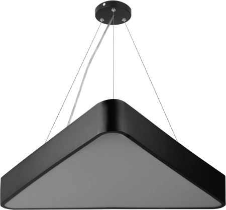 Светильник светодиодный Geometria ЭРА Delta SPO-152-B-40K-048 48Вт 4000К 3500Лм IP40 800*800*80 черный подвесной