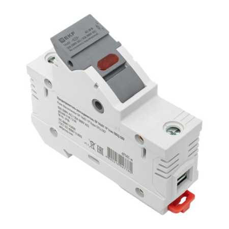 Предохранитель-разъединитель DF 14х51 1Р (тип ПВЦ)  EKF