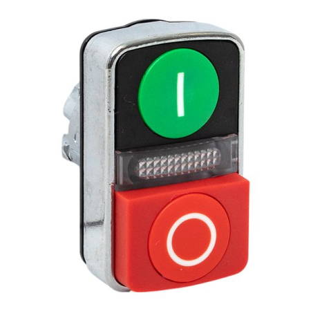 Исполнительный механизм кнопки XB4 "пуск-стоп" с выпирающим стопом возвратный без фиксации, с подсветкой IP65 EKF