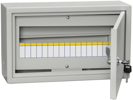 TITAN 3 Корпус металлический ЩРн-18 (265х440х120мм) IP31 IEK