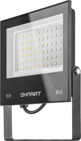 Светильник ОНЛАЙТ 90 550 OFL-70-4K-BL-IP65-LED