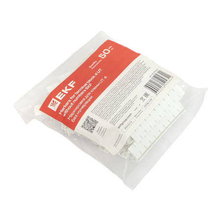 Маркировка для клемм UT 4 без нумерации (500 шт)