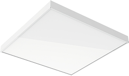 Светодиодный светильник "ВАРТОН" офисный встраиваемый/накладной 595*595*50мм 36 ВТ 4000К аварийный автономный постоянного действия