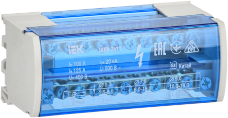 Шины на DIN-рейку (кросс-модуль) ШНК 2х11 L+PEN IEK