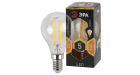 Лампа светодиодная Эра F-LED P45-5W-827-E14 (филамент, шар, 5Вт, тепл, E14)