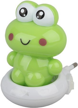 ЭРА ночник NN-608-SW-GR зеленый