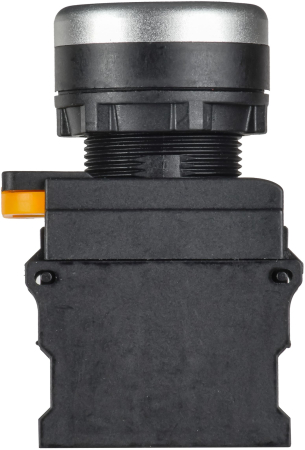 Кнопка с подсвет. и фикс. d=22мм 1NO+1NC жёлтая MASTER IEK