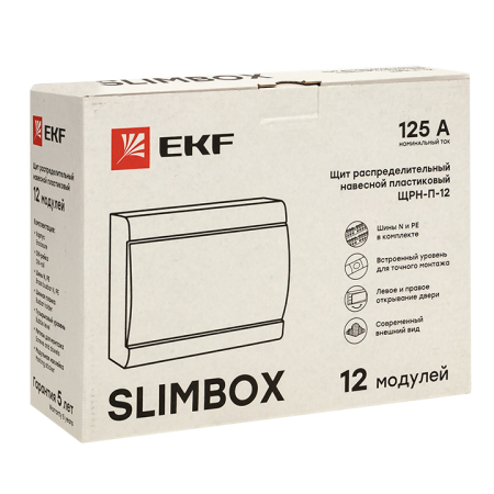 Щит распред. навесной ЩРН-П-12 "SlimBox" IP41 EKF PROxima