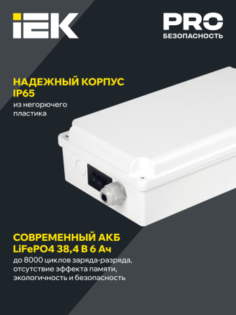Блок аварийного питания БАП200-1,0 универс. для LED IP65 IEK