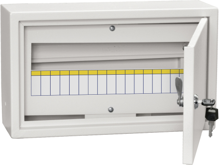 TITAN 3 Корпус металлический ЩРн-18 (265х440х120мм) IP31 белый IEK