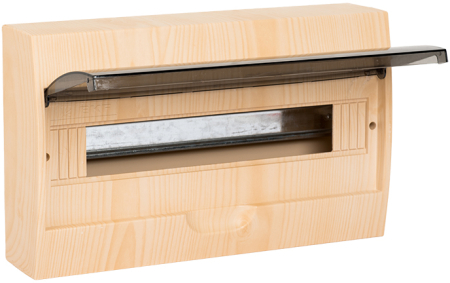 Щит распределительный навесной ЩРН-П-18 светлое дерево IP41 EKF PROxima